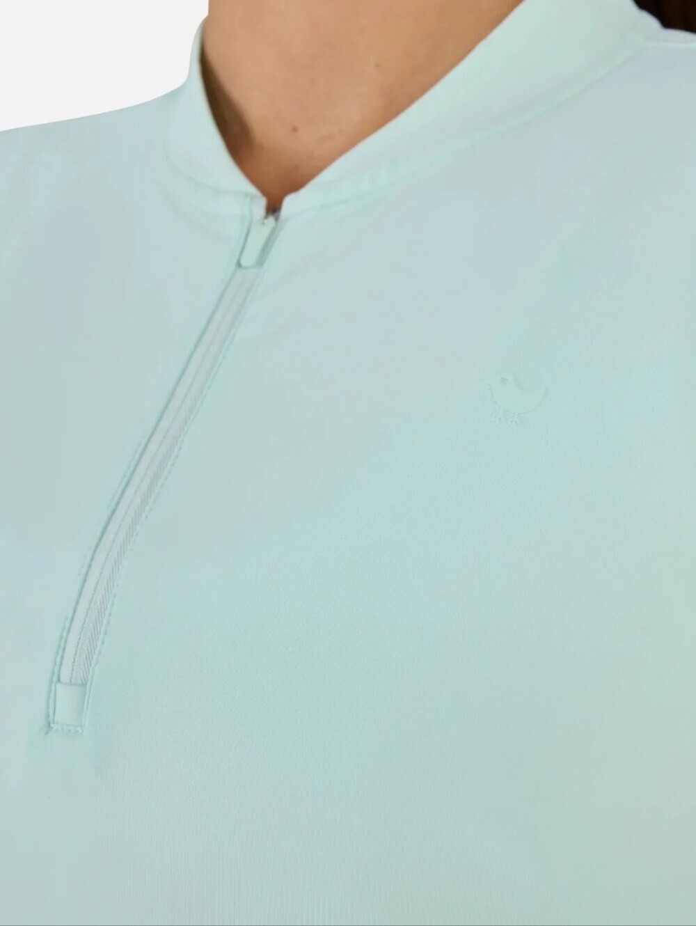 Bad Birdie NEW Blade Minty Fresh Green Sleeveless Womens Golf Polo SZ XL Sporty - Picture 6 of 14